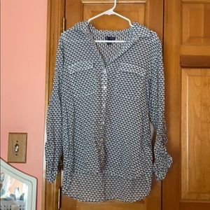 GAP boyfriend blouse